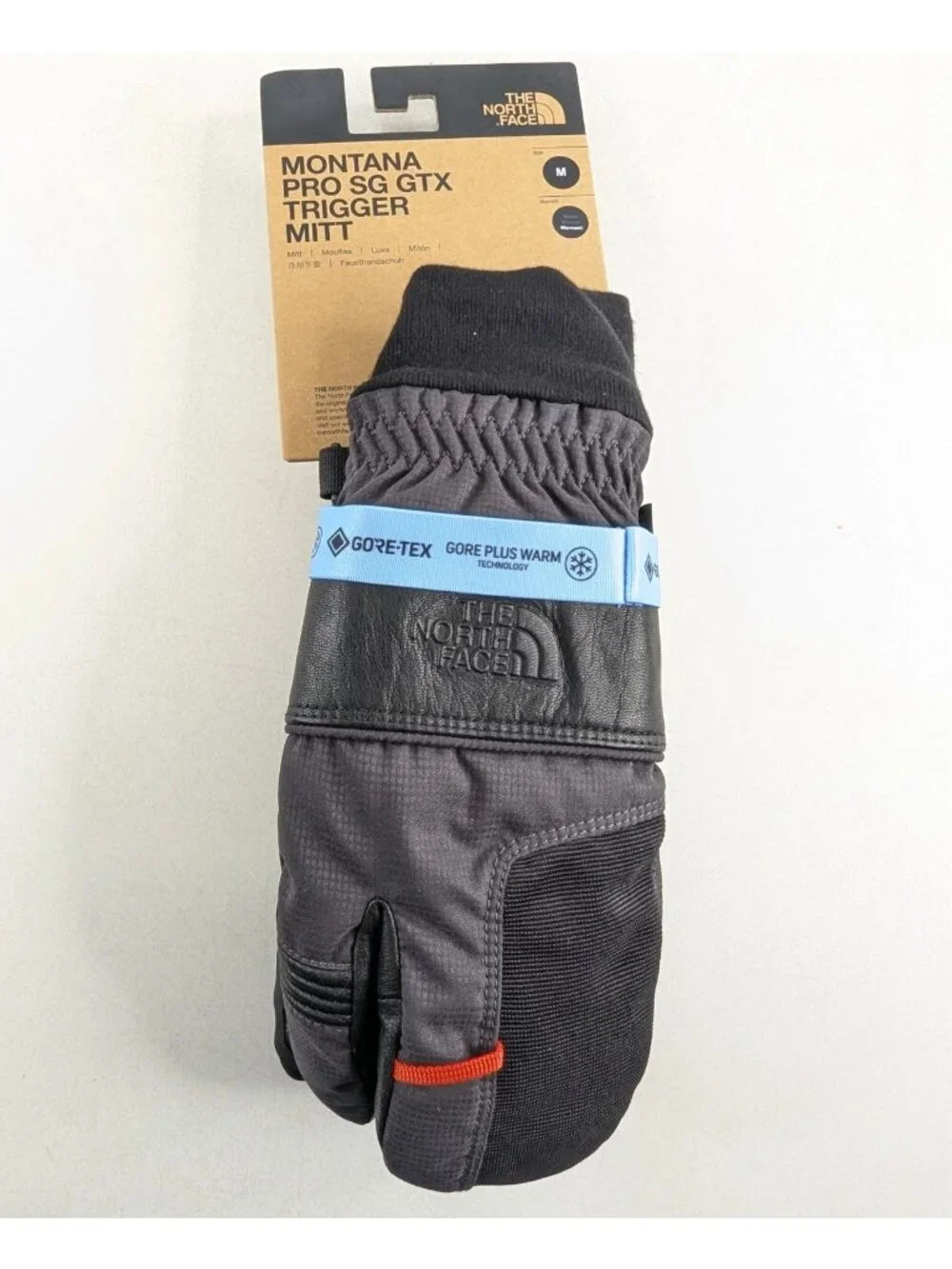 The North Face Montana Pro SG GTX Mitt Black Medium GORE-TEX Gloves NWT Mittens